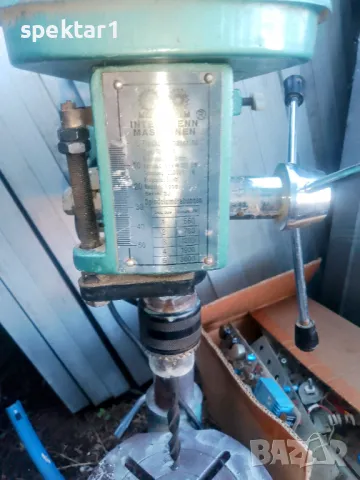 Малка настолна бормашина 0.55kW, снимка 2 - Бормашини - 50073423