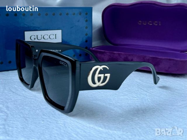 Gucci 2024 дамски слънчеви очила GG0956, снимка 11 - Слънчеви и диоптрични очила - 45446091