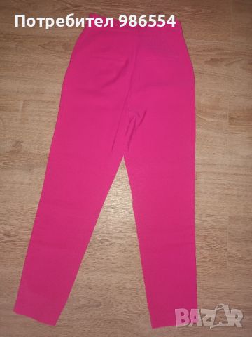 Нов дамски розов панталон размер 34, снимка 4 - Панталони - 46400120