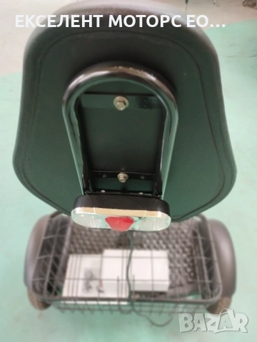 Електрическа триколка с равна платформа и облегалка, снимка 5 - Мотоциклети и мототехника - 54277806