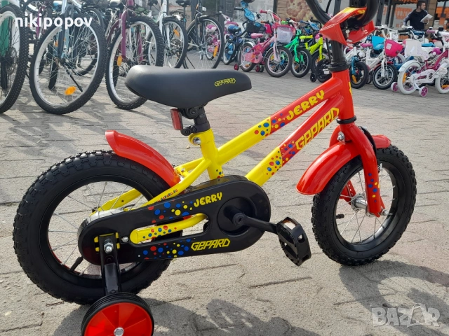 GEPARD Велосипед 12" JERRY червен, снимка 4 - Велосипеди - 53758859