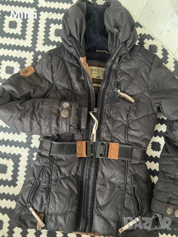 Naketano дебело зимно яке S, снимка 8 - Якета - 52193525