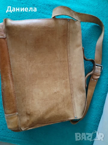 Кожена чанта, снимка 6 - Чанти - 50758995