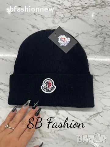 Moncler шапка с пух или без, снимка 4 - Шапки - 48298126