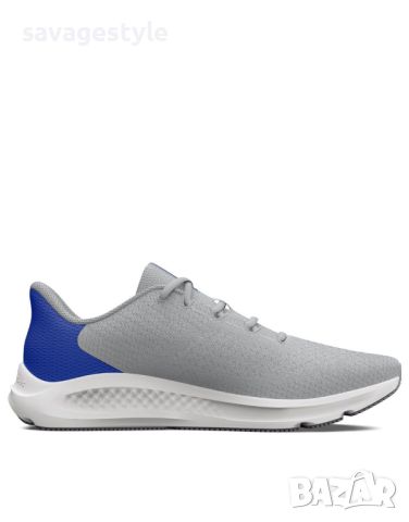 Мъжки маратонки UNDER ARMOUR Charged Pursuit 3 Big Logo Running Shoes Grey/Blue, снимка 6 - Маратонки - 45762523