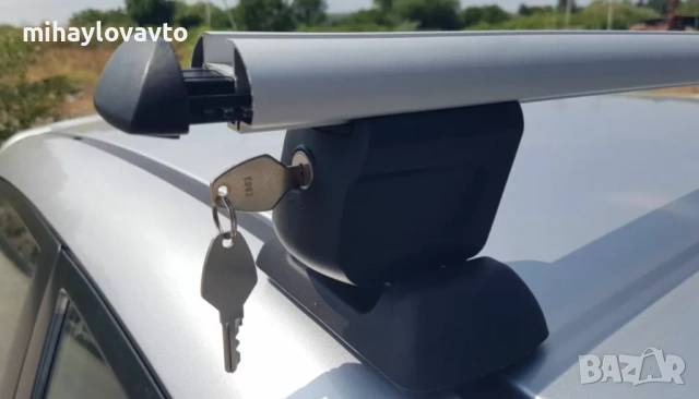 Напречни греди за коли с фабрични резби на покрива, 120см, с ключ, снимка 4 - Аксесоари и консумативи - 53060813