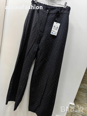 Дамски панталон с камъчета, снимка 2 - Панталони - 53220511