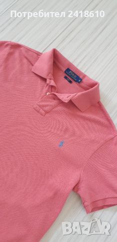 POLO Ralph Lauren Pique Cotton Slim Fit Mens Size M ОРИГИНАЛ! Мъжка Тениска!, снимка 8 - Тениски - 45783017