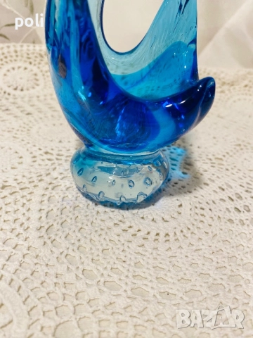 лебед от стъкло, снимка 7 - Декорация за дома - 51515867