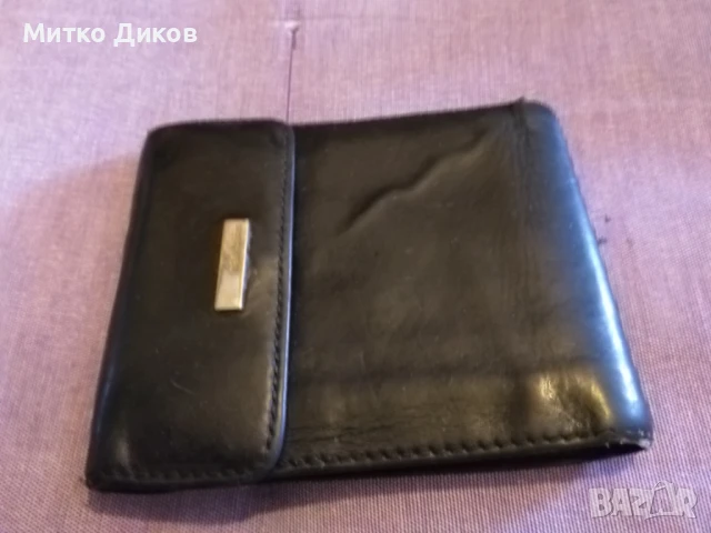 Nerri Karra марков портфейл естествена кожа 120х95 мм