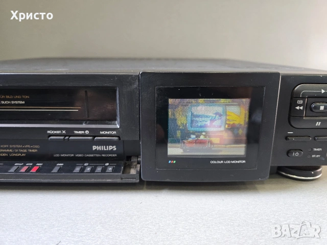 📼 Philips vr6880 📼 vhs с led екран, снимка 9 - Плейъри, домашно кино, прожектори - 54229019