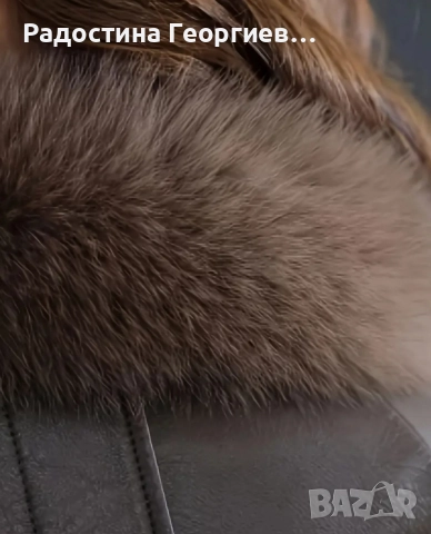 Дамско стилно яке от еко кожа , снимка 6 - Якета - 52941615