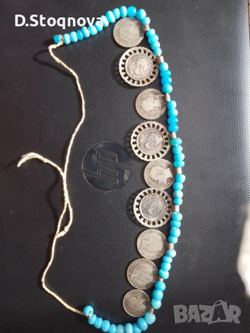 Автентичен сребърен Пендар(накит) с 9 Исторически монети/Царство България и Австро-Унгария/!, снимка 7 - Други ценни предмети - 53625960