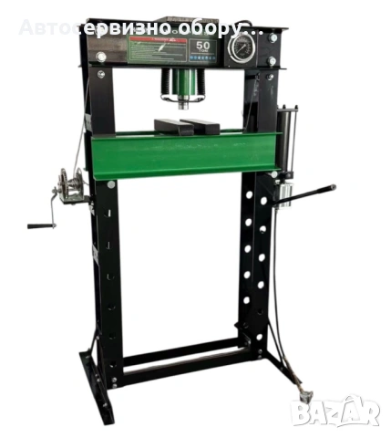 Пневмо-хидравлична преса 50 тона HAWEK, снимка 2 - Други инструменти - 53660887