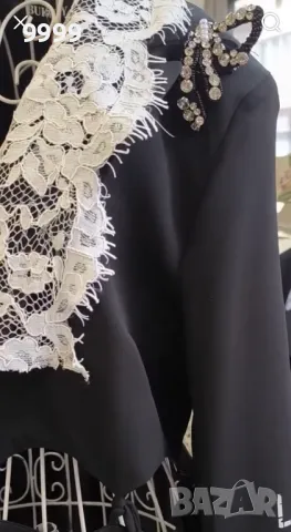 Черно сако BUKEZY, снимка 4 - Сака - 50001484