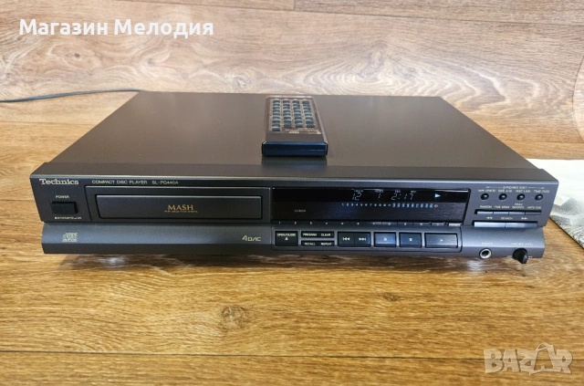 CD Player Technics SL-PG440A – Колекционерско състояние с оригинално дистанционно и книжка., снимка 8 - Декове - 54143217