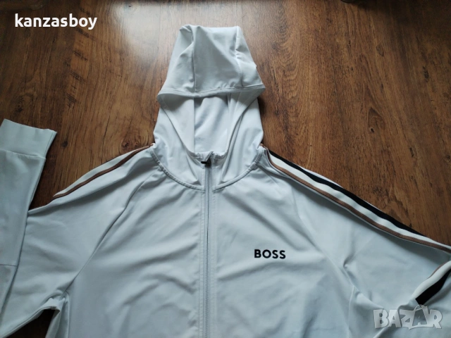 hugo boss green sicon mb 1 - мъжко спортно яке КАТО НОВО ХЛ, снимка 8 - Якета - 53904957