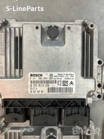 Компютър двигател BOSCH Peugeot 207 1.4 1.6 VTi 207 cc 1.4 1.6 16V 308, снимка 5 - Части - 49492777
