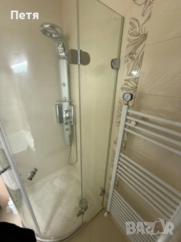 Душ кабина с керамична душ вана и хидромасажен душ, снимка 2 - Други стоки за дома - 53821819