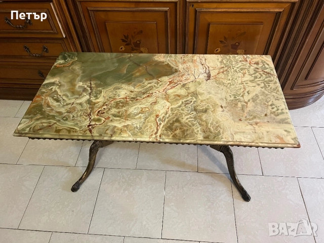 Старинна холна маса, снимка 4 - Маси - 52510636