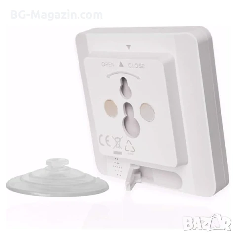 Водоустойчив дигитален часовник с термометър влагомер и таймер за баня LED електронен електронен, снимка 11 - Други - 51039938