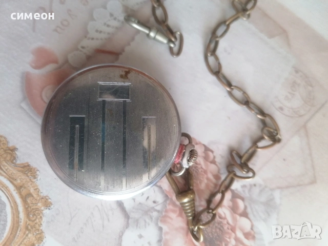 Джобен часовник Мълния, снимка 4 - Джобни - 53811095