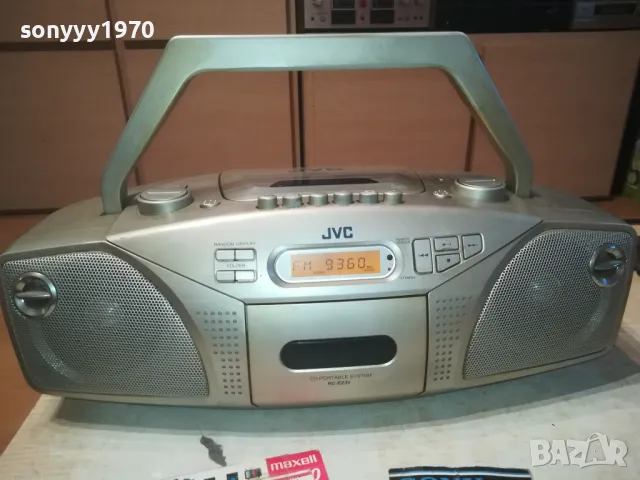 JVC RC-EZ35S ВНОС GERMANY 1901250847, снимка 7 - Радиокасетофони, транзистори - 48735817