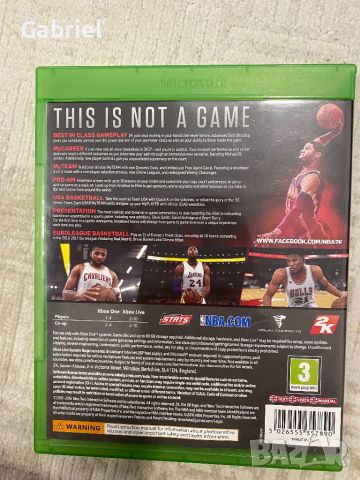 NBA 2K17 Xbox One, снимка 3 - Игри за Xbox - 46017589