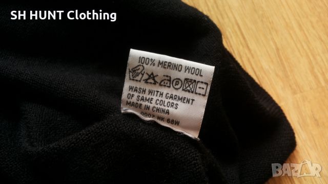MIGUEL WOOLMARK 100% Merino Wool размер L блуза 100% Мерино вълна - 1109, снимка 10 - Блузи - 46450043