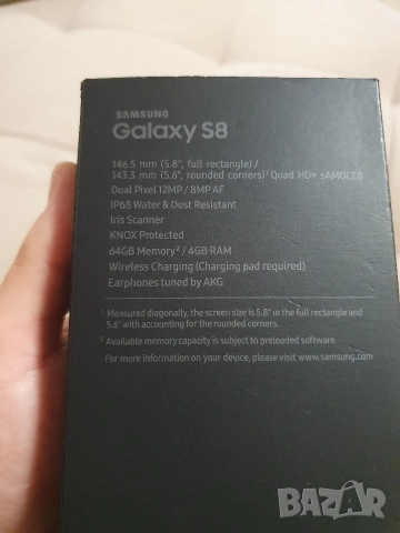 Продавам Samsung S8, снимка 3 - Samsung - 52914631