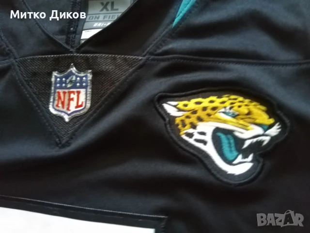 Blake Bortles #5 Jacksonville Jaguars NFL тениска американски футбол маркова на Найк  размер ХЛ , снимка 4 - Други спортове - 51083687