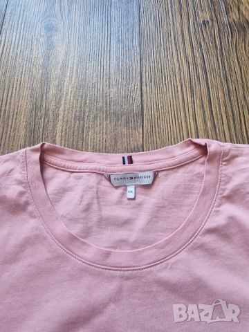Страхотна дамска тениска TOMMY HILFIGER размер XL, снимка 4 - Тениски - 46224513
