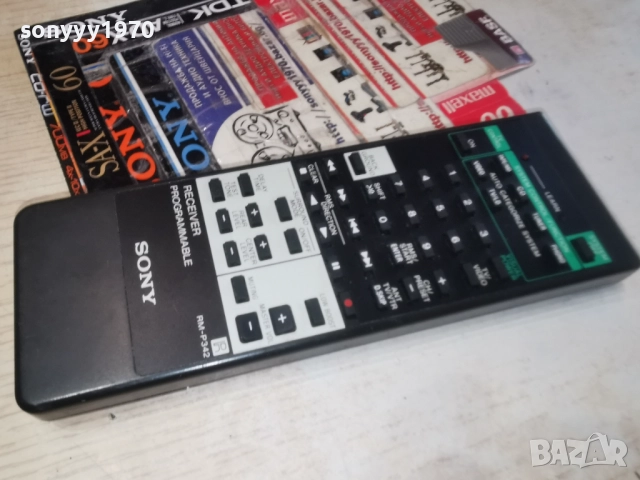SONY RM-P342 RECEIVER PROGRAMMABLE REMOTE SWISS 1512251100, снимка 15 - Ресийвъри, усилватели, смесителни пултове - 52798726