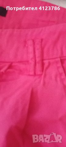розов памучен панталон, снимка 6 - Панталони - 46203077