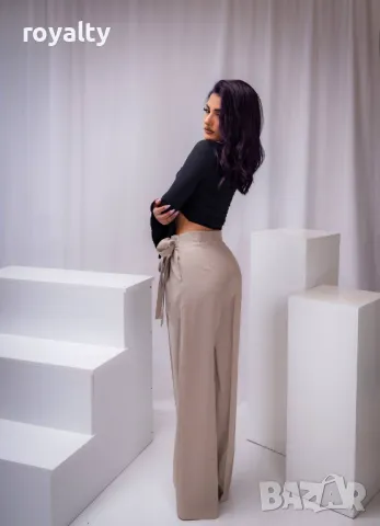 Бежов дамски панталон , снимка 3 - Спортни екипи - 49702898