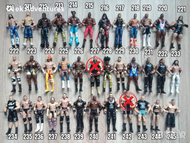 Екшън Фигурки WWE Кеч Pro-Wrestling Action Figures Dean Ambrose Hogan Cena, снимка 7 - Колекции - 46527048
