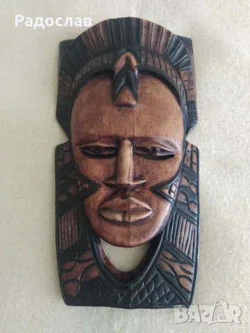 голяма африканска маска, снимка 2 - Декорация за дома - 49684712