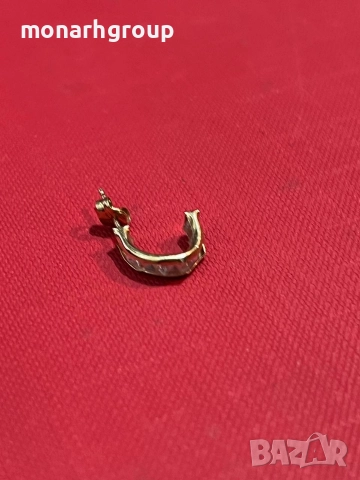 Златна обеца 9К