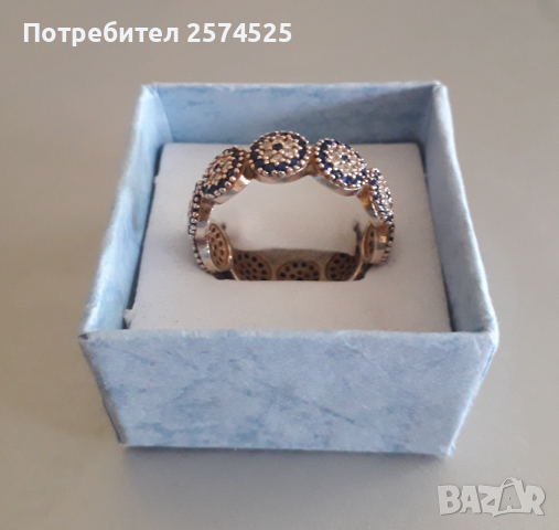 Вносен сребърен пръстен с циркони, снимка 6 - Пръстени - 45039950