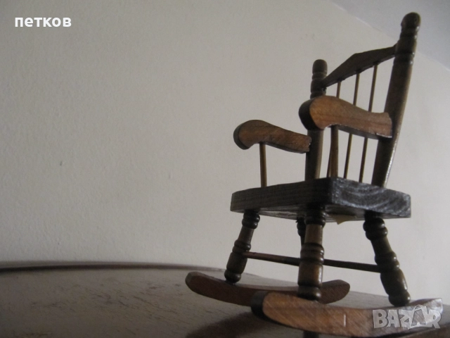 мини люлеещ се стол, снимка 2 - Колекции - 52587290