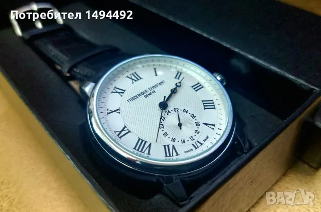 FREDERIQUE CONSTANT нов часовник, снимка 11 - Мъжки - 48476894