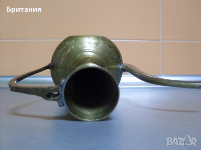 Бронзов съд- ибрик., снимка 7 - Антикварни и старинни предмети - 52919829