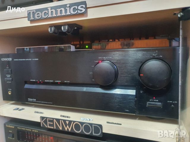 KENWOOD KA 5090R + Дистанционно оригинално, снимка 4 - Ресийвъри, усилватели, смесителни пултове - 45073875