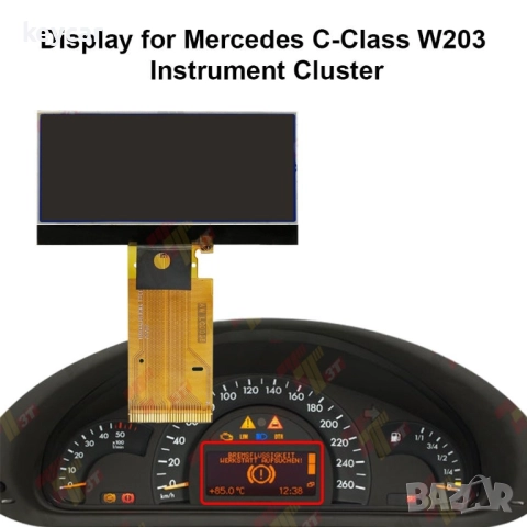 Дисплей за километраж Mercedes C class W203 w209 w463