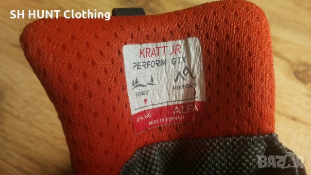 ALFA KRATT JR PERFORM GORE-TEX Boots размер EUR 36 детски естествена кожа водонепромокаеми - 1310, снимка 17 - Бебешки боти и ботуши - 51241105