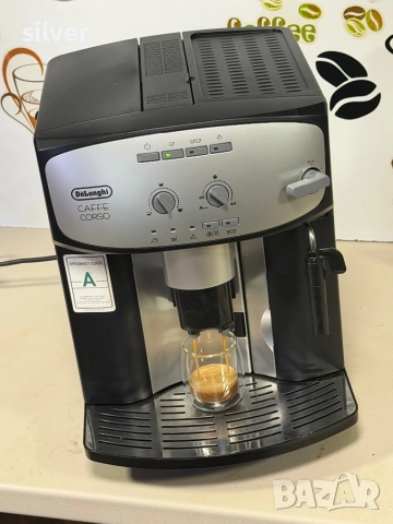 Кафемашина кафе автомат delonghi caffe corso с гаранция, снимка 3 - Кафемашини - 52754793