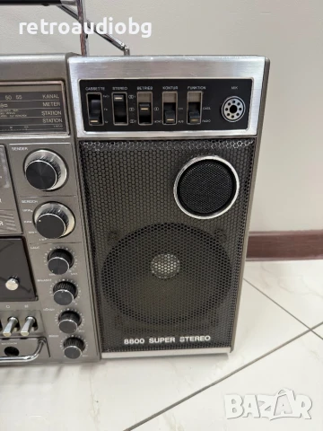 🔊Ретро масивен радиокасетофон Boombox Universum Senator 8800 - (SANYO)🔊, снимка 5 - Аудиосистеми - 51323059