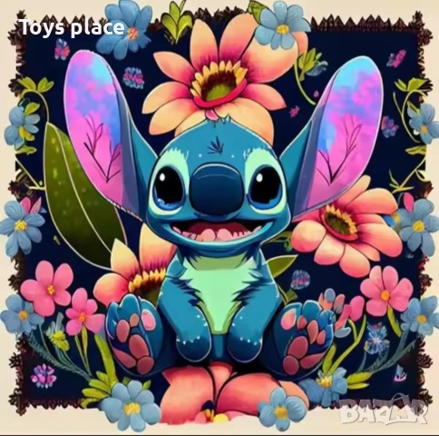 20*20см Диамантен гоблен Лило и Стич Lilo and Stitch 