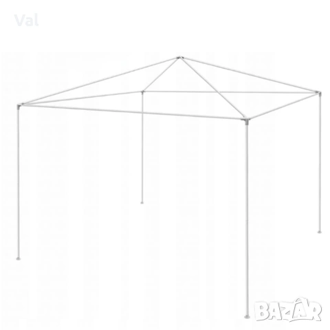 Сгъваема градинска шатра тип павилион 3 х 3 метра - водоустойчива и стабилна, снимка 3 - Градински мебели, декорация  - 53905538