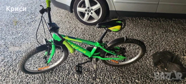 Детско колело, 20 цола с подарък нови каска, наколенки и подлакътници , снимка 2 - Детски велосипеди, триколки и коли - 51097700